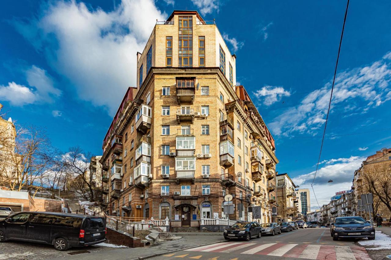 2К Квартира На Дарвіна, Бессарабка Kiev Exteriör bild